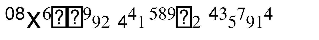 PIXymbols Fractions Regular